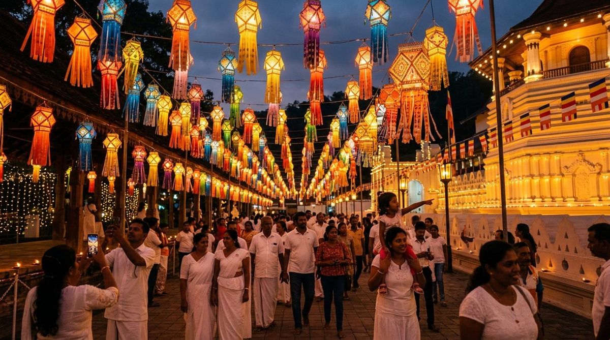 וֵסָאק (Vesak) — פסטיבל בסרי לנקה