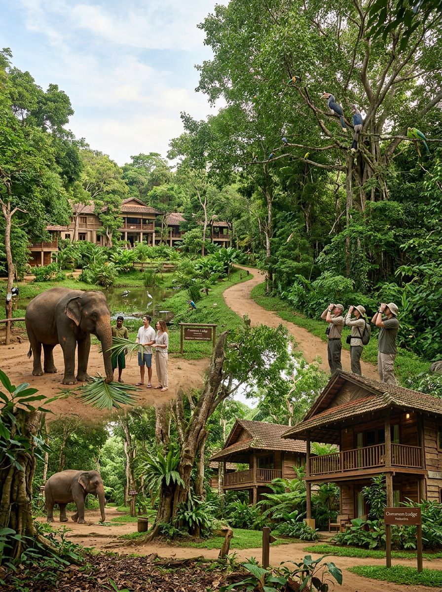 Aloka Nature Resort — אקו-לודג' סיגיריה