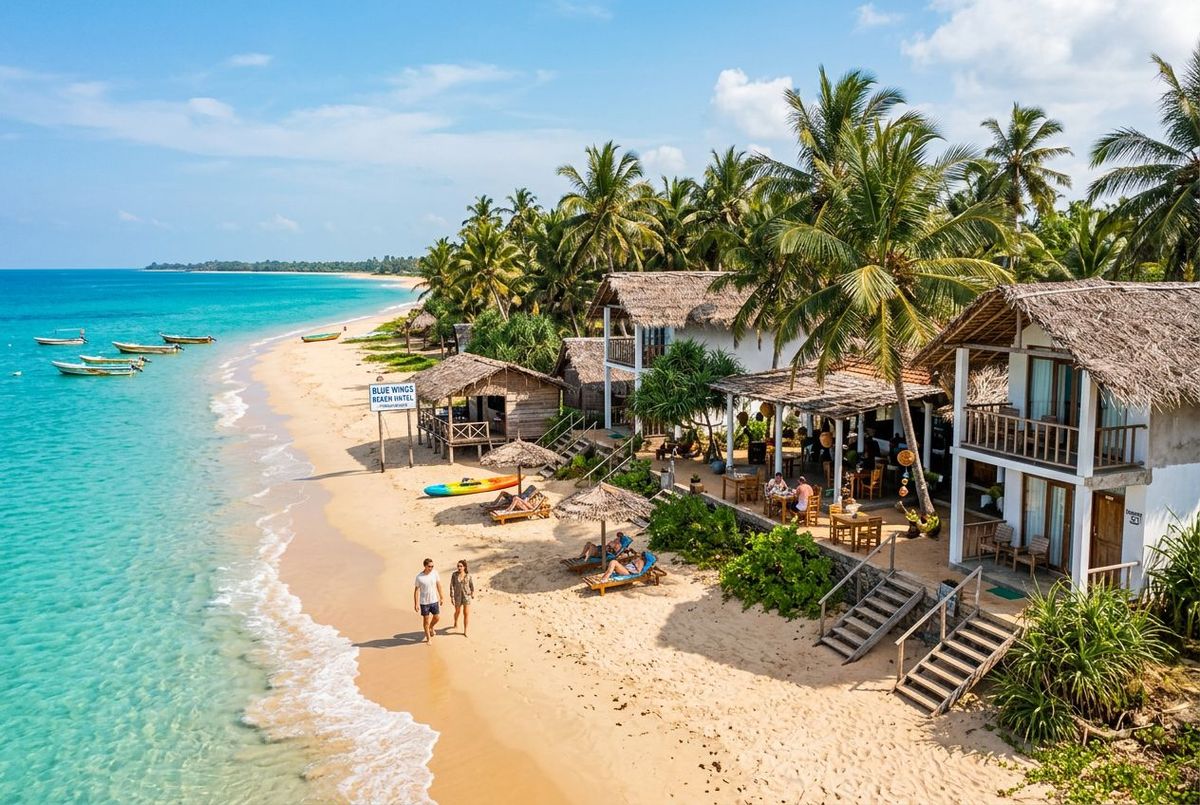 Blue Wings Beach Hotel — גסט האוס טרינקומאלי