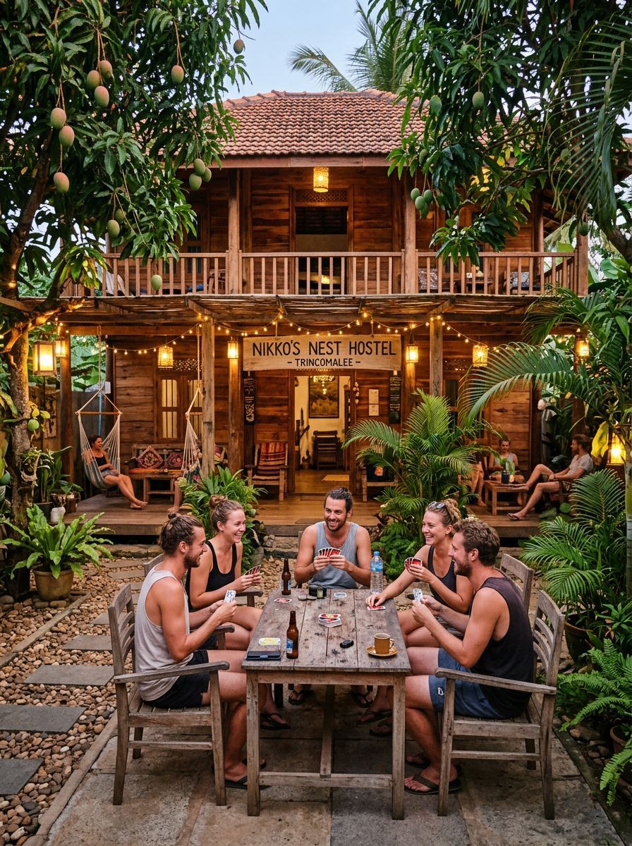 Nikko's Nest Hostel — הוסטל טרינקומאלי