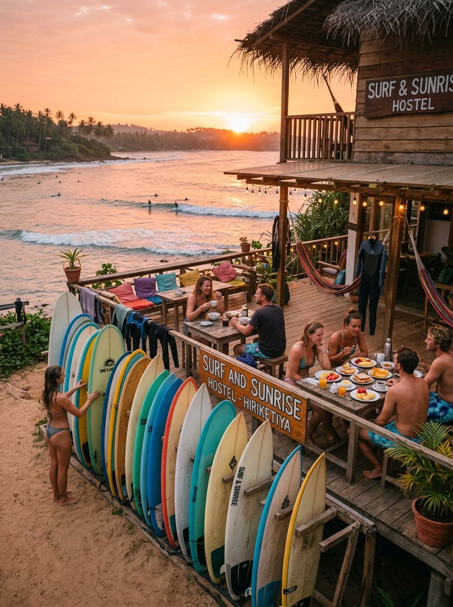 Surf & Sunrise Hostel — הוסטל היריקטייה