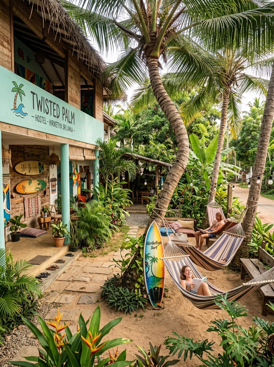Twisted Palm Hostel — הוסטל היריקטייה