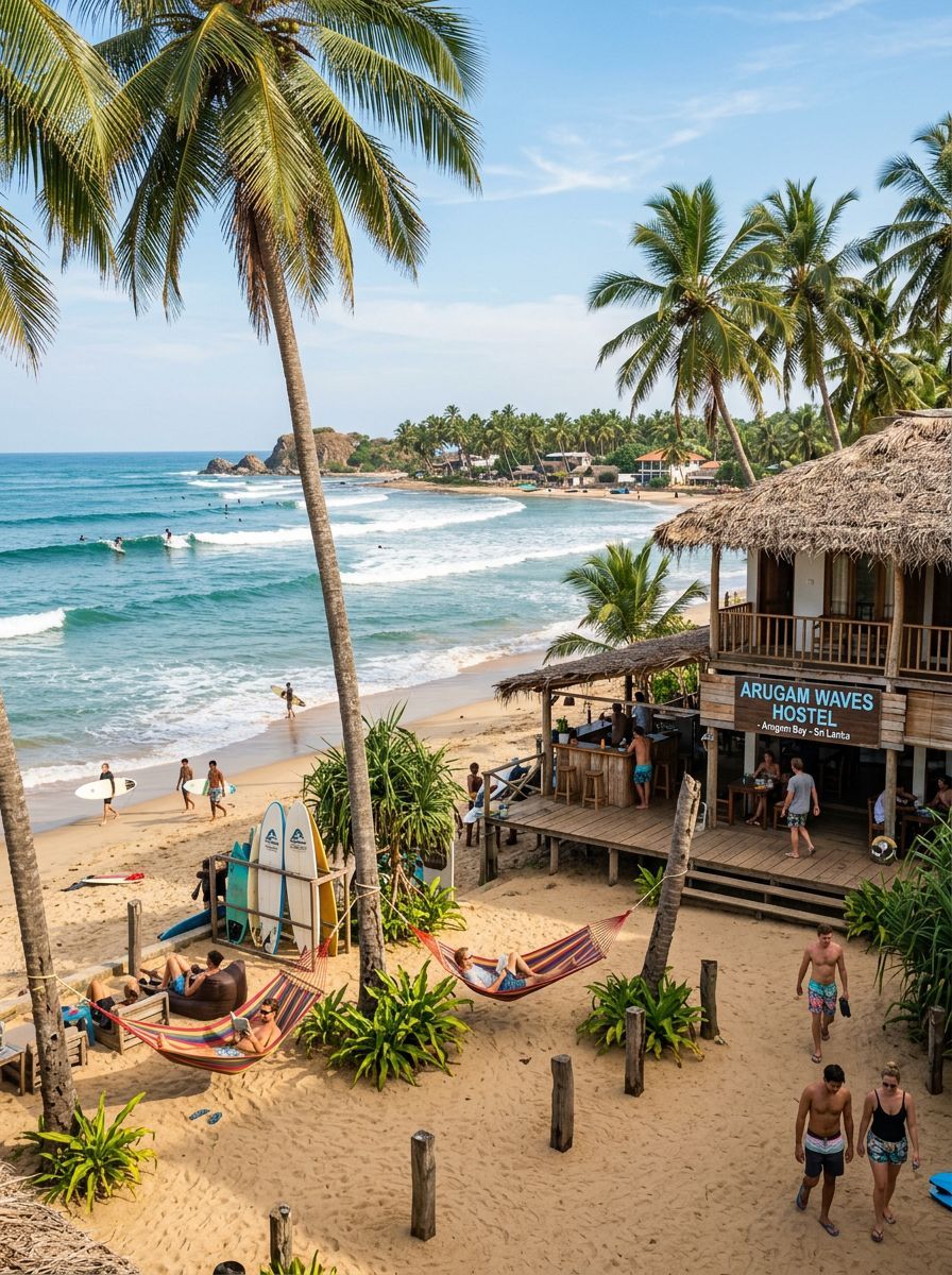 Arugam Waves Hostel — הוסטל אראוגם ביי